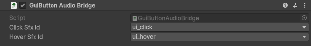 GuiButtonAudioBridge component