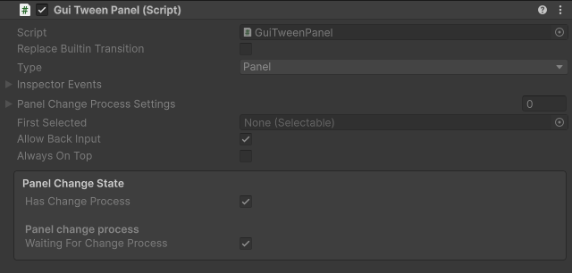 GuiTweenPanel component