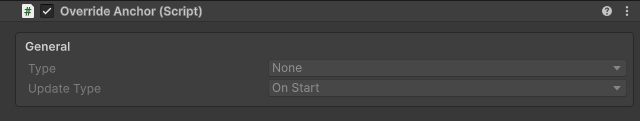 OverrideAnchor component